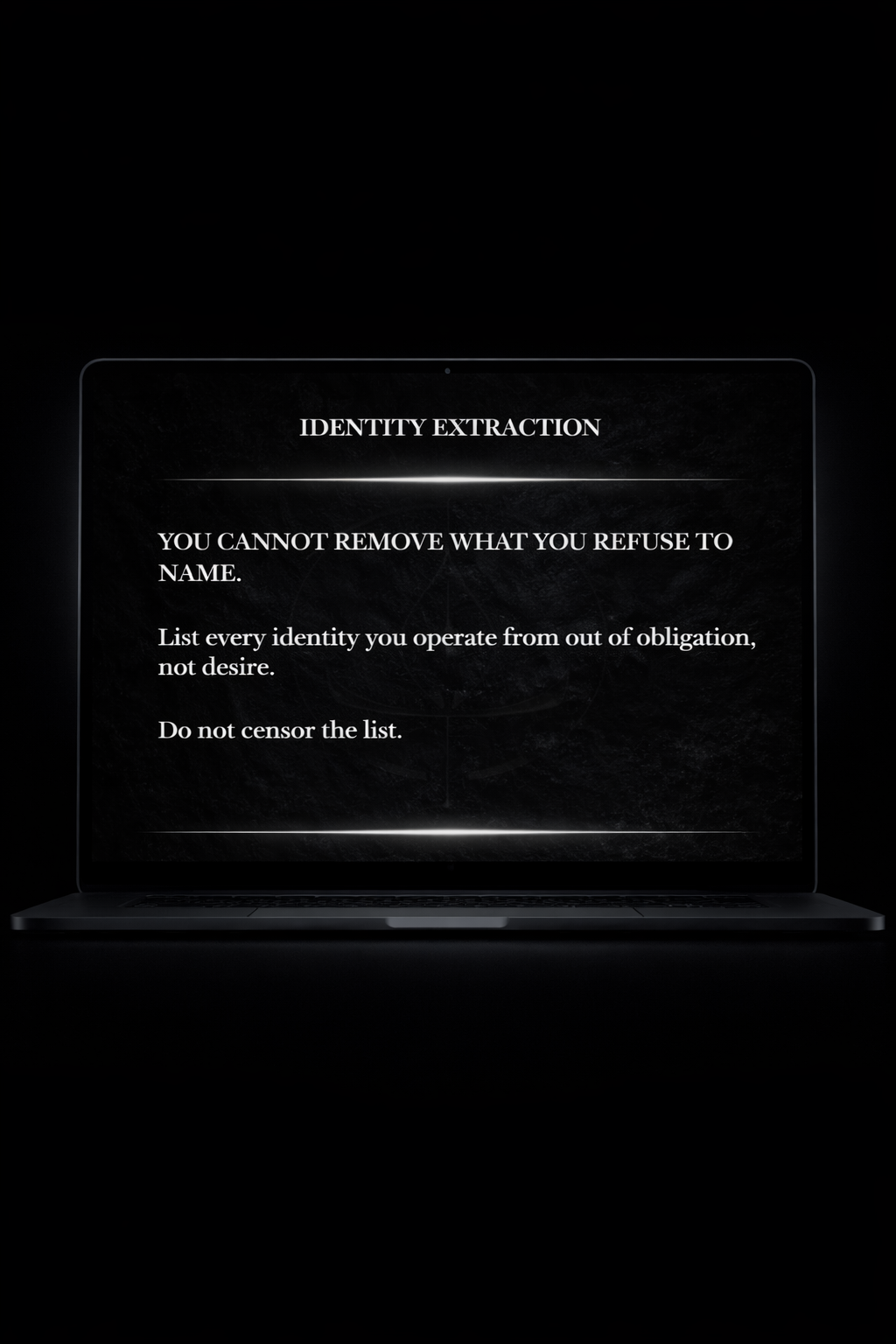 OBSEDIAN: THE IDENTITY BLACKOUT™ — 21‑DAY PSYCHOLOGICAL RECODE | BECOME UNRECOGNIZABLE