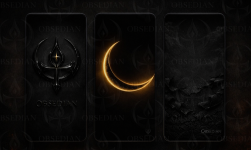OBSEDIAN CORE — 3 RITUAL SCREENS | REBUILD • RECODE • REINFORCE