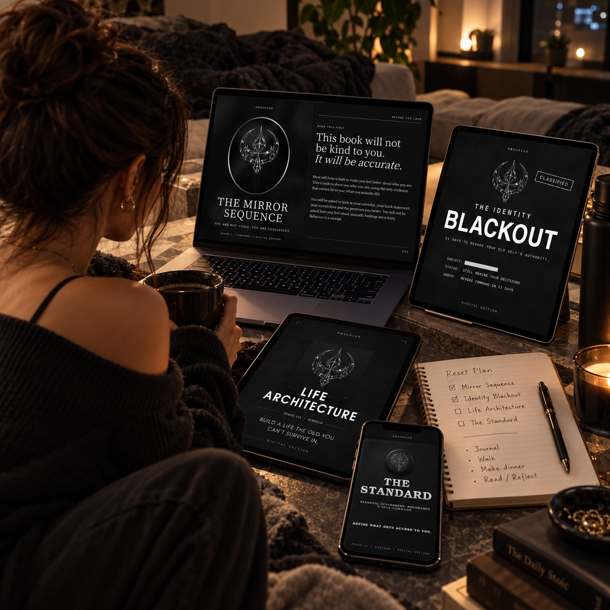 The Complete Sequence™ by OBSEDIAN, all four digital workbooks in one bundle, image 3 of 5