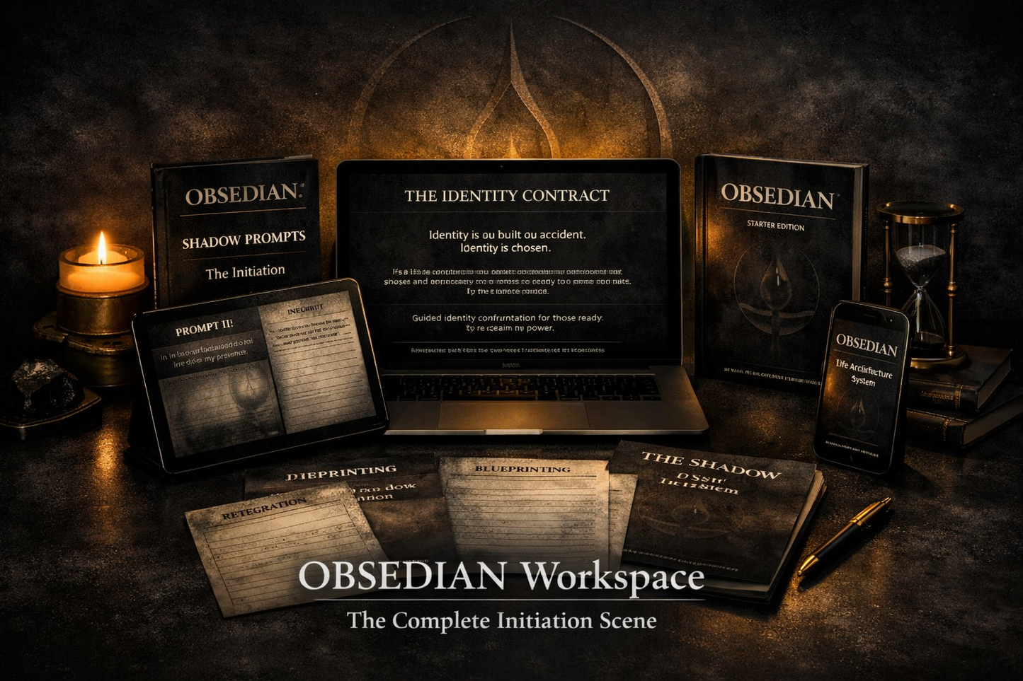 OBSEDIAN BUNDLE — THE COMPLETE INITIATION | REBUILD FROM TRUTH