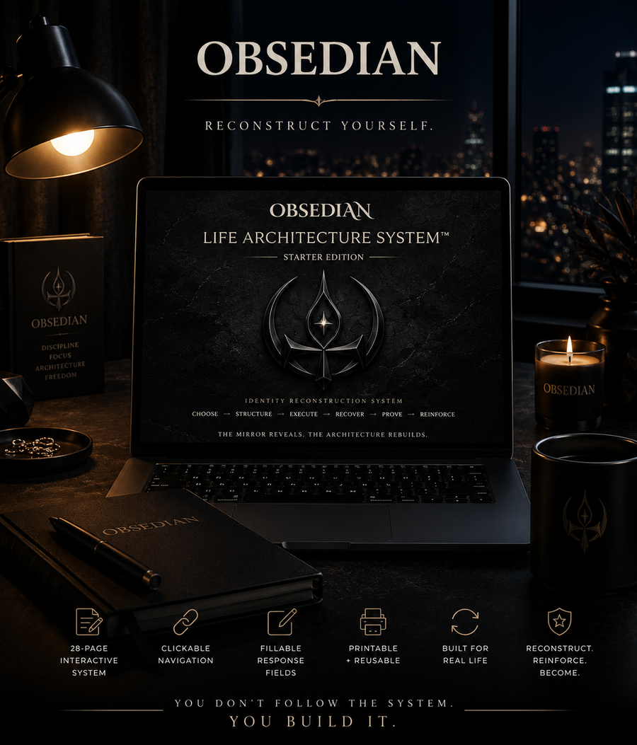 LIFE ARCHITECTURE SYSTEM™ — STARTER EDITION | IDENTITY RECONSTRUCTION SYSTEM