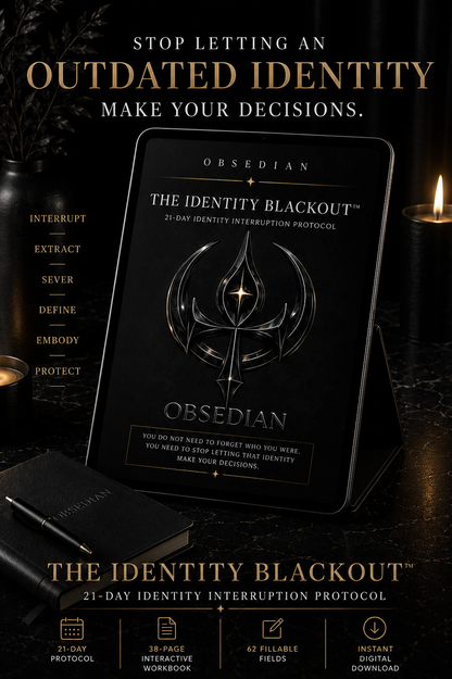 THE IDENTITY BLACKOUT™ — 21-DAY IDENTITY INTERRUPTION PROTOCOL | BECOME UNRECOGNIZABLE