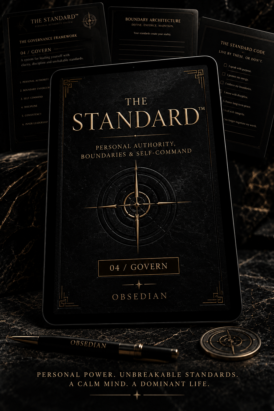 THE STANDARD™ | PERSONAL AUTHORITY, BOUNDARIES & SELF-COMMAND