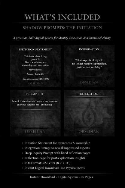 THE MIRROR SEQUENCE™ — THE INITIATION | FACE YOURSELF