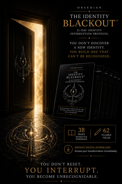 THE IDENTITY BLACKOUT™ — 21-DAY IDENTITY INTERRUPTION PROTOCOL | BECOME UNRECOGNIZABLE
