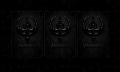 OBSEDIAN CORE — 3 RITUAL SCREENS | REBUILD • RECODE • REINFORCE