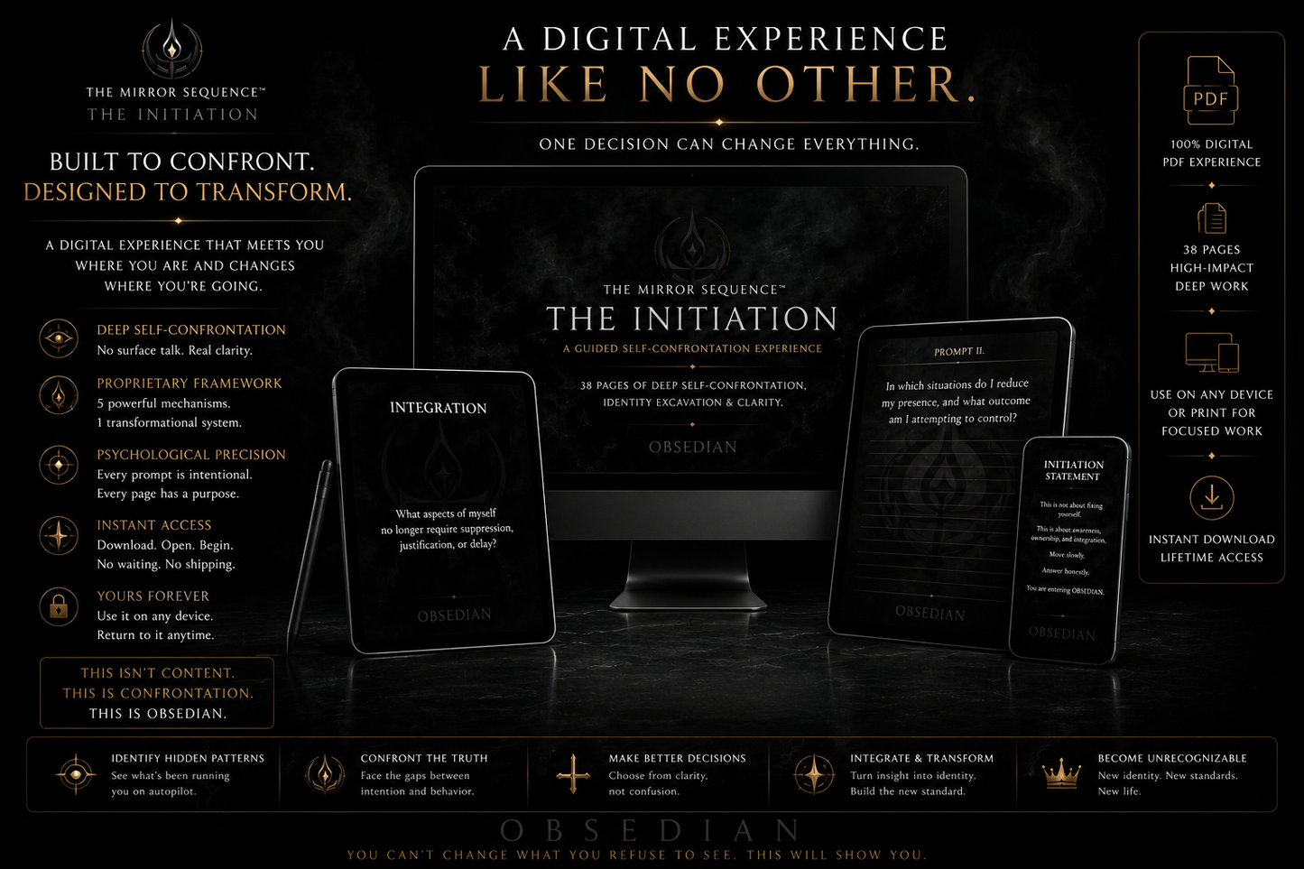 THE MIRROR SEQUENCE™ — THE INITIATION